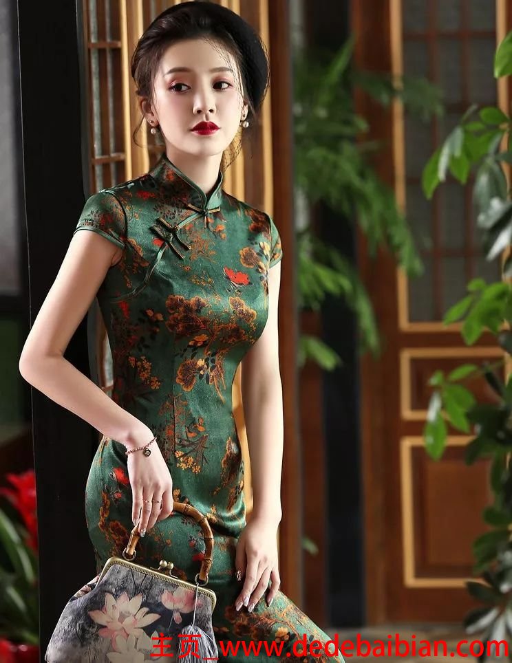 旗袍左开襟