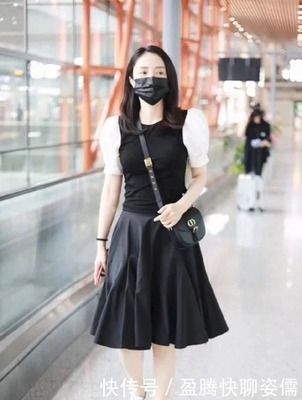 黑色上衣搭配什么颜色裙子