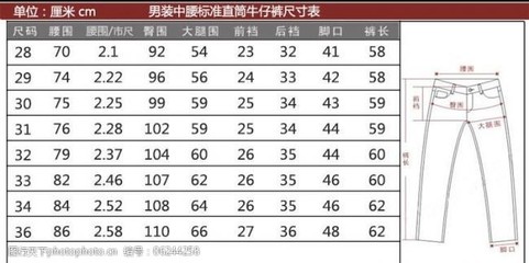 裤子l是多大尺码