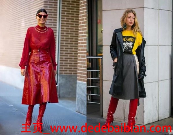 红鞋子怎么搭配衣服