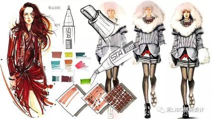 马克笔可以画衣服吗