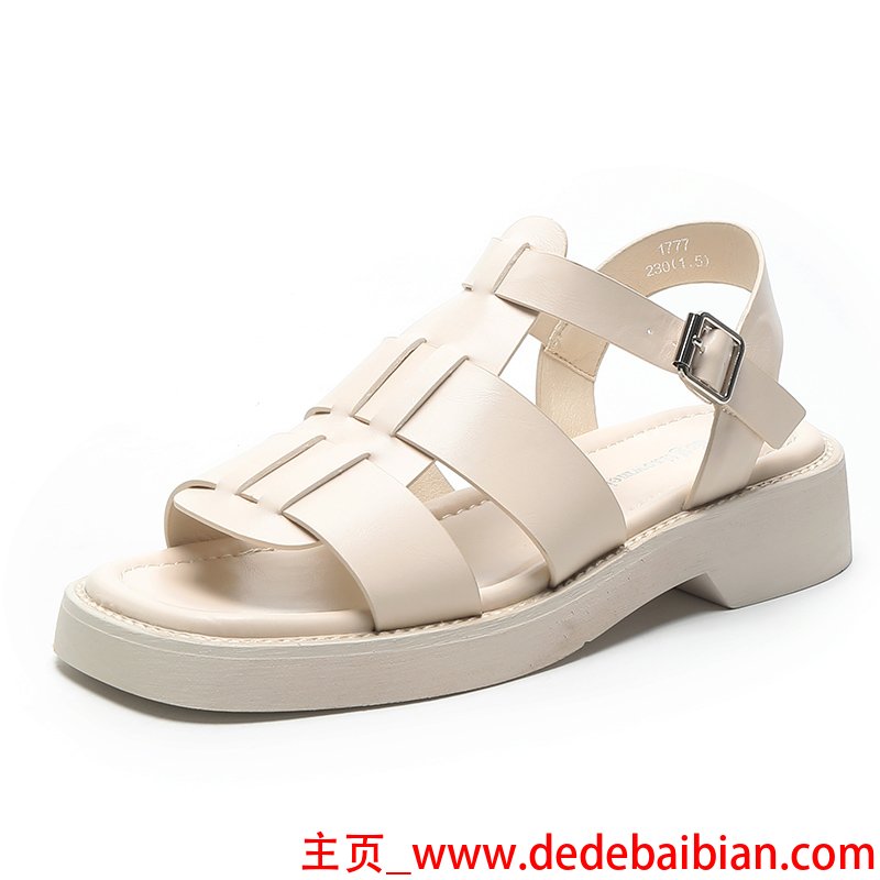带网 凉鞋