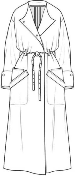 a型服装款式图