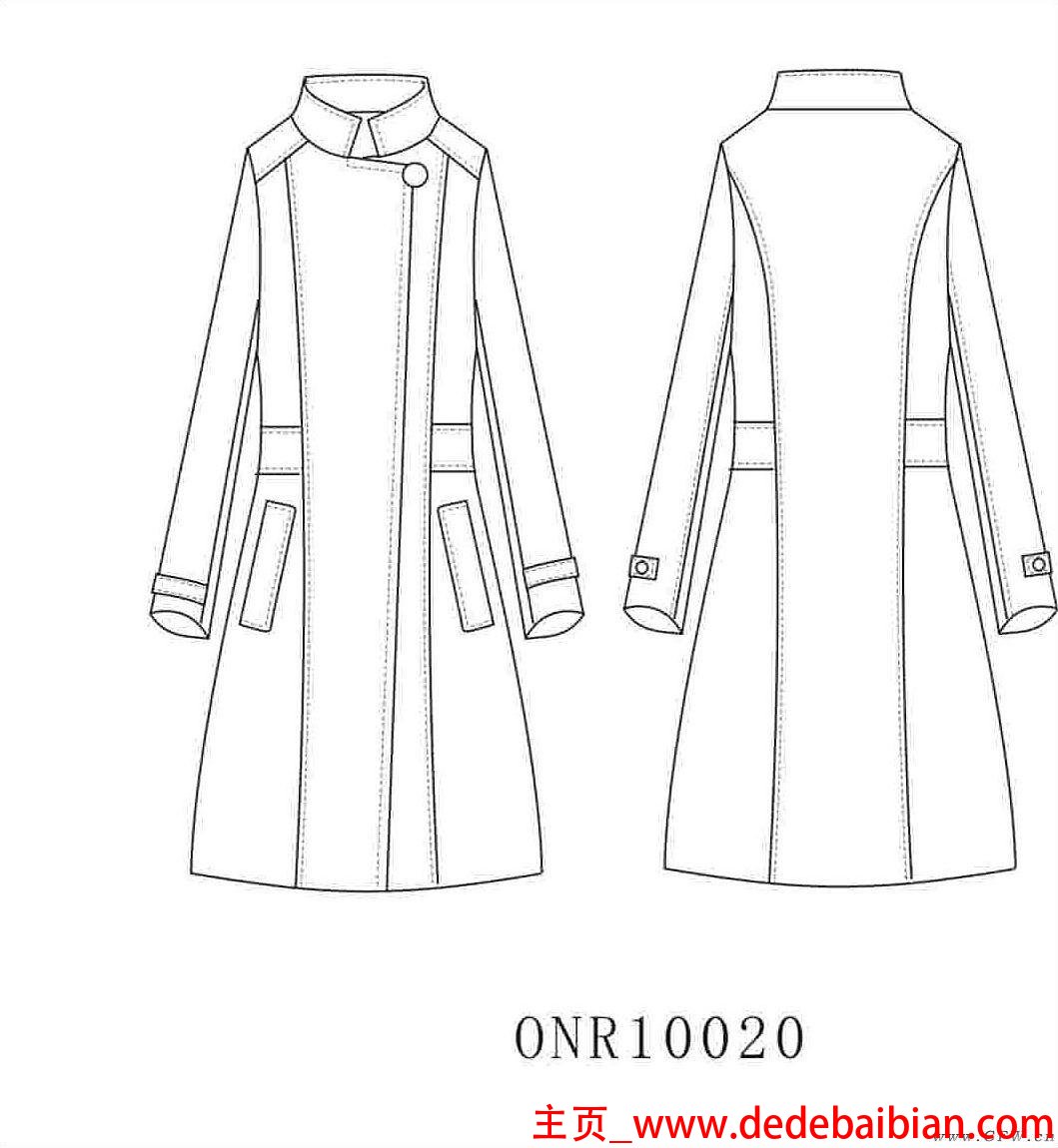 a型服装款式图