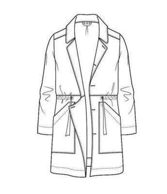 a型服装款式图