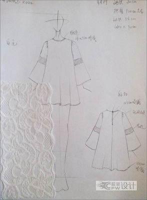 a型服装款式图