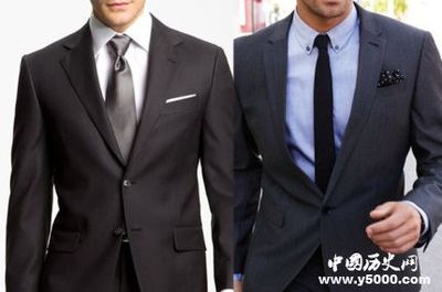 蓝色西装配什么颜色领带