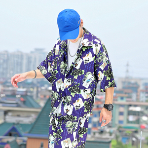 花衬衫搭配什么外套