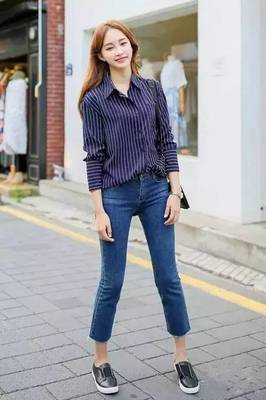 牛仔衬衫配什么外套