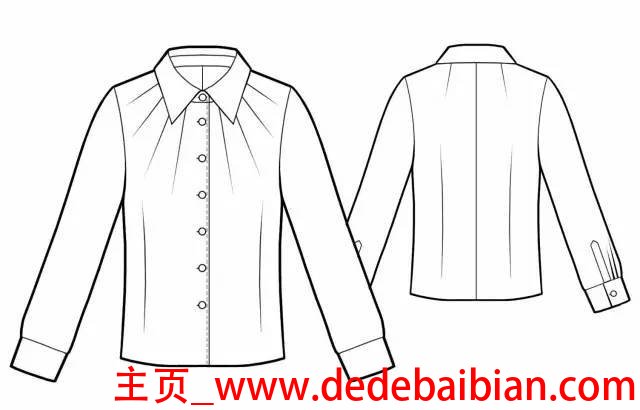 女上衣款式图