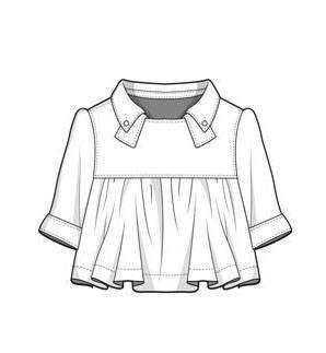 女上衣款式图