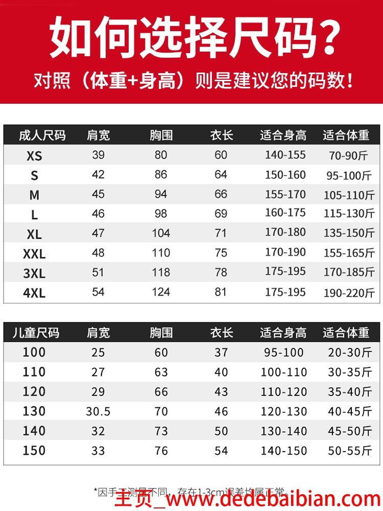 衣服130是多大码数