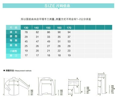 衣服130是多大码数