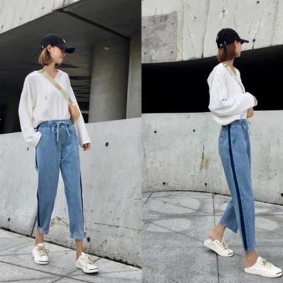 宽松裤子配什么鞋子