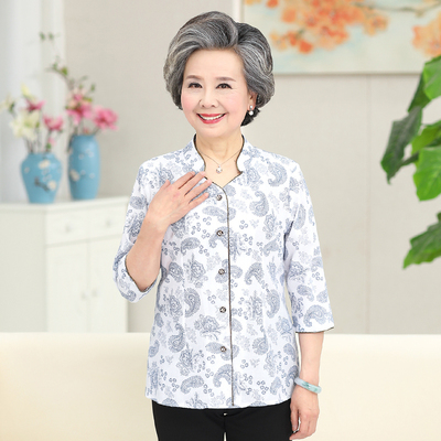 中老年服装夏装