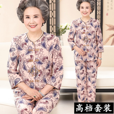 中老年服装夏装