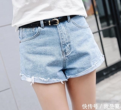 牛仔短裙怎么改成短裤