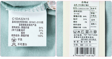 服装面料成分