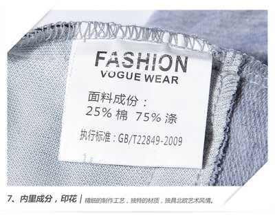 服装面料成分