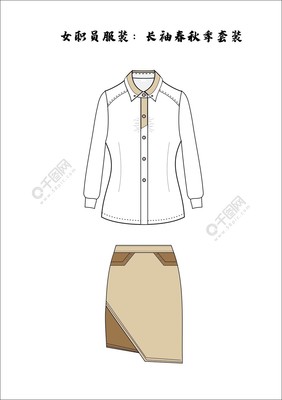 服装平面设计图