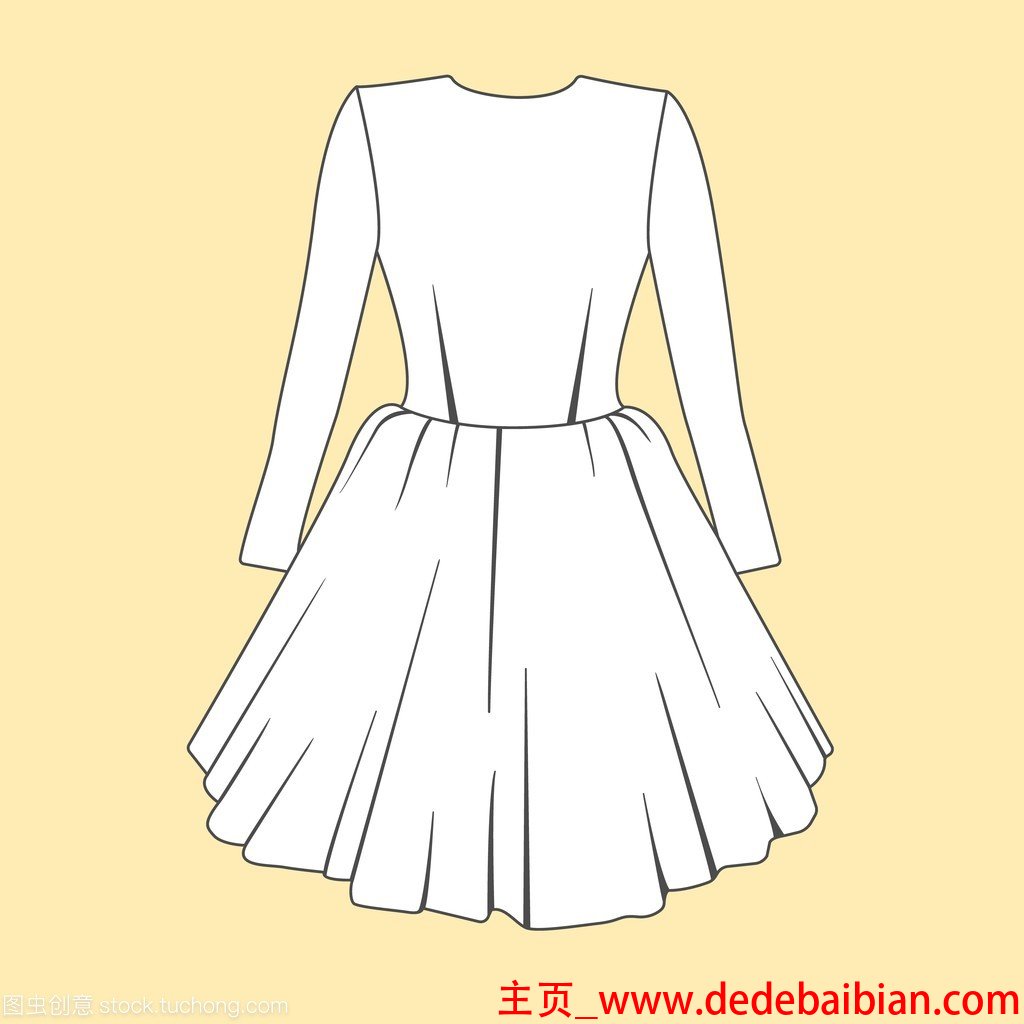 服装平面设计图