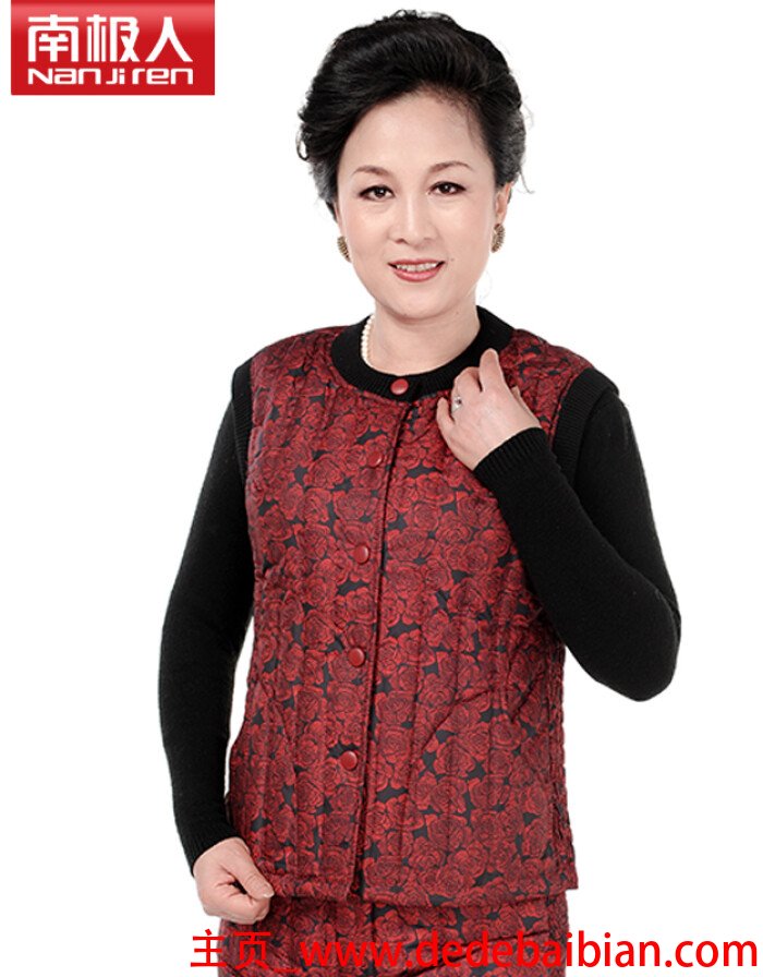 中老年背心马甲女款