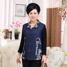 中老年背心马甲女款