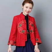 中国复古外套搭配什么裤子好看？__穿搭技巧__图