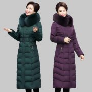 中年冬装女外套棉了搭配什么裤子好看？__穿搭技