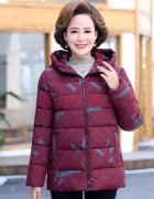 中年女土棉袄外套搭配什么裤子好看？__穿搭技巧