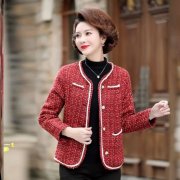 中年女秋季短款上衣外套搭配什么裤子好看？_