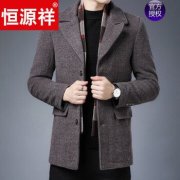 中老年呢子西服加厚外套搭配什么裤子好看？_