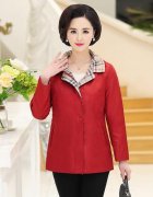 中老年大码风衣外套女搭配什么裤子好看？__穿搭