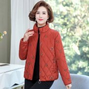 中老年女士棉衣外套搭配什么裤子好看？__穿搭技