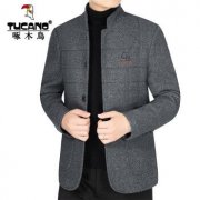 中老年小西服外套搭配什么裤子好看？__穿搭技巧