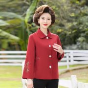 中老年时尚外套女装搭配什么裤子好看？__穿搭技