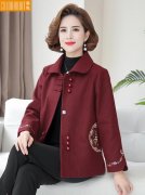 中老年毛呢风衣外套女搭配什么裤子好看？__穿搭