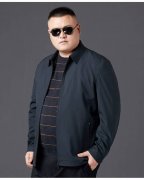 中老年男装外套胖子穿搭配什么裤子好看？__穿搭