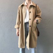 中长休闲女士外套搭配什么裤子好看？__穿搭技巧