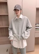 中长款卫衣衬衫外套搭配什么裤子好看？__穿搭技