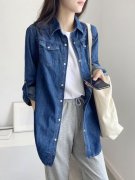 中长款外套牛仔搭配什么裤子好看？__穿搭技巧