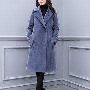 中长款大码女装外套女搭配什么裤子好看？__穿搭