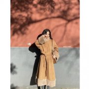 中长秋外套女装外套女装搭配什么裤子好看？_