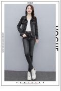 休闲短款女外套裤子搭配什么裤子好看？__穿搭技