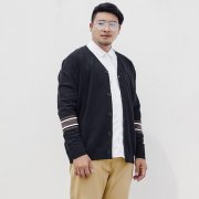 休闲针织大外套搭配什么裤子好看？__穿搭技巧