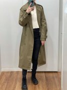 优衣库深橄榄色外套搭配什么裤子好看？__穿搭技