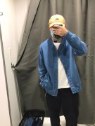 优衣库牛仔外套搭配什么裤子好看？__穿搭技巧