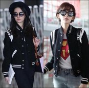 圆领短外套明星搭配什么裤子好看？__穿搭技巧
