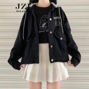 学生黑色外套搭配什么裤子好看？__穿搭技巧__图