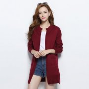 新款女毛衣长外套搭配什么裤子好看？__穿搭技巧